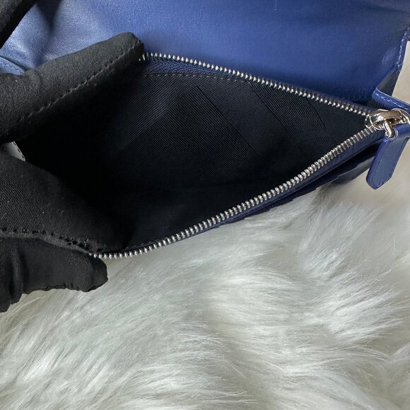 Authentic Burberry London Check Leather Continental Wallet - Picture 9 of 15